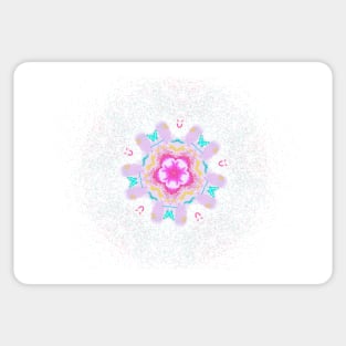 Springtime Kaleidoscope Sticker